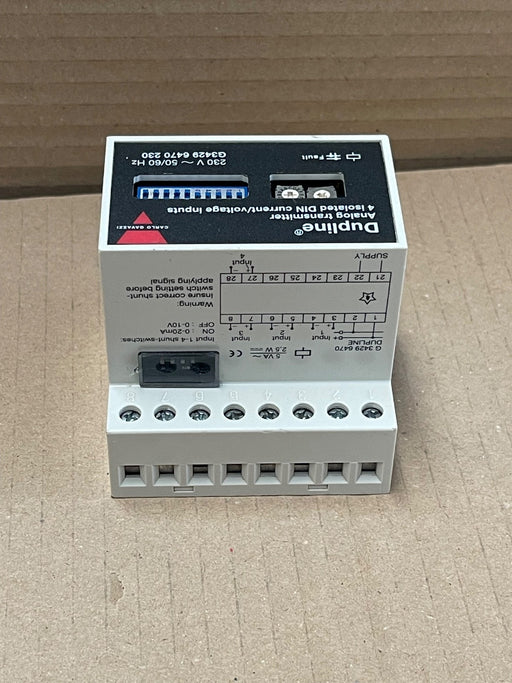 Carlo Gavazzi – G34296470230 – Dupline® 4‑Channel Analog Input Module 230 VAC