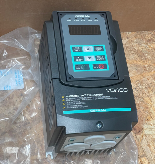 Gefran – VDI100-1015-KBX-4 – 1.5 kW 400 V Class Full-Vector Inverter