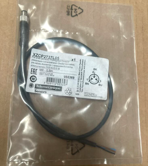 Telemecanique Sensors XZCP2737L05 Pre-Wired Connector