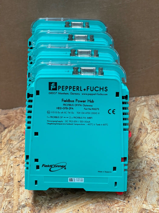 Pepperl & Fuchs – HD2‑GTB‑2PA (196273) – Dual‑Segment PROFIBUS DP/PA Gateway