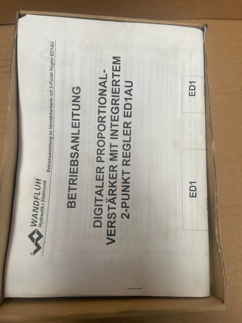 Wandfluh Electronics - 727.2098 ED1AU - Digitaler Proportional Verstärker