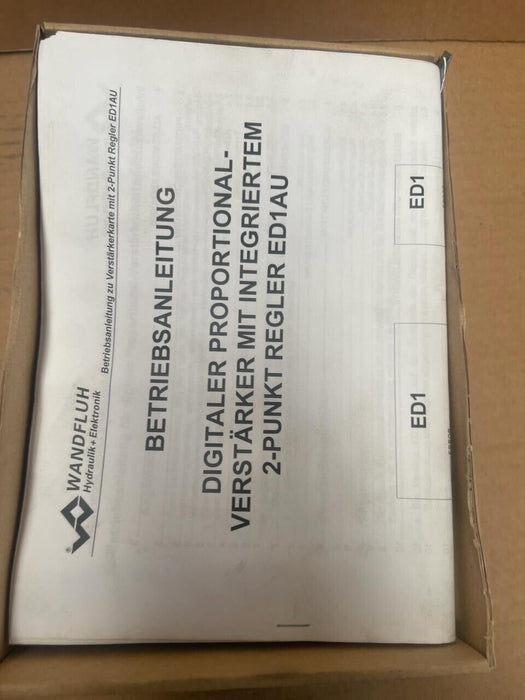 Wandfluh Electronics - 727.2098 ED1AU - Digitaler Proportional Verstärker