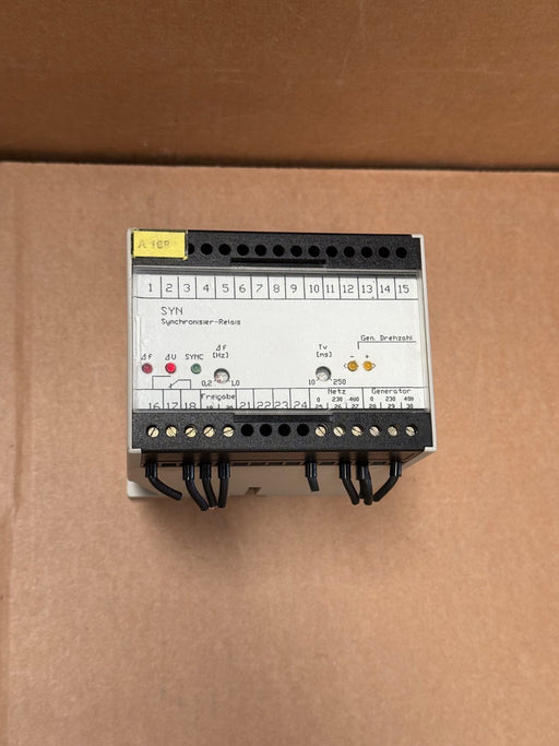 ITM SYN – Three‑Phase Synchronizer Relay (DIN‑rail module) – Sync/Phase