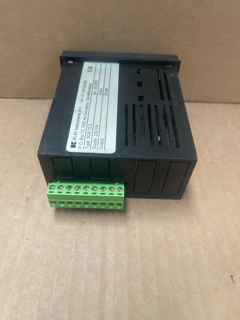 SFERE / Ardetem – DGN 75 U – Digital Panel Meter, Universal Input, IP65 Front