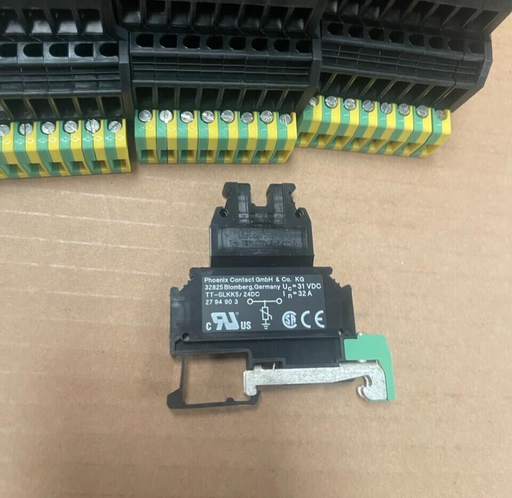 5PCs Phoenix Contact - TT-SLKK5/ 24DC - 2794903 - Rail Connection Blocks