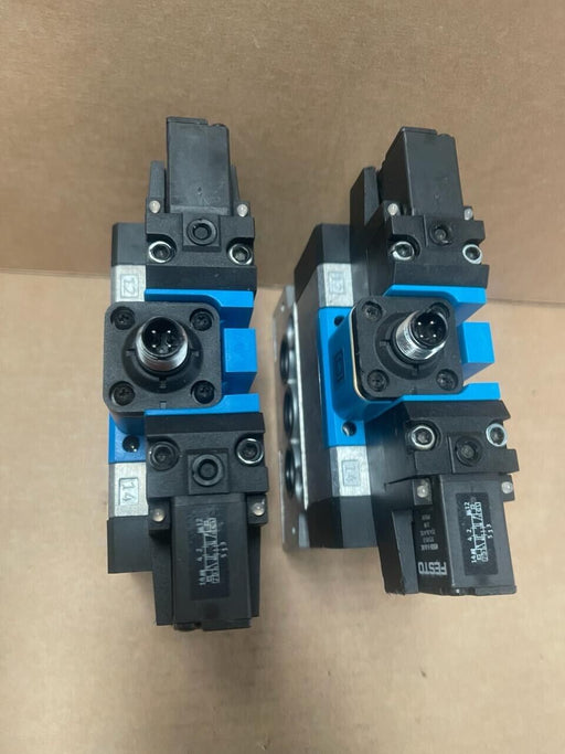 Festo - MEBH-5/3G-D-1-ZSR-C 184498 Magnetventil + 2x MSEB-3-24DC 373855D