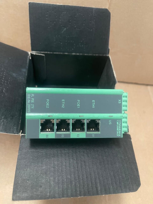 Phoenix Contact – FL PSE 2TX 2891013 - Power-over-Ethernet (PoE) Injector Module