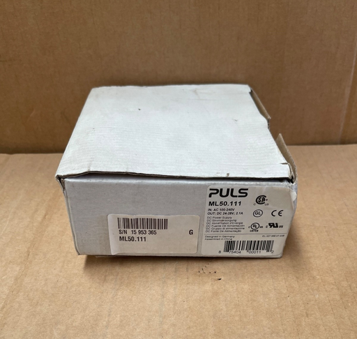 PULS – ML50.111 – DIN‑Rail Power Supply 24 V DC / 2.1 A, 50 W