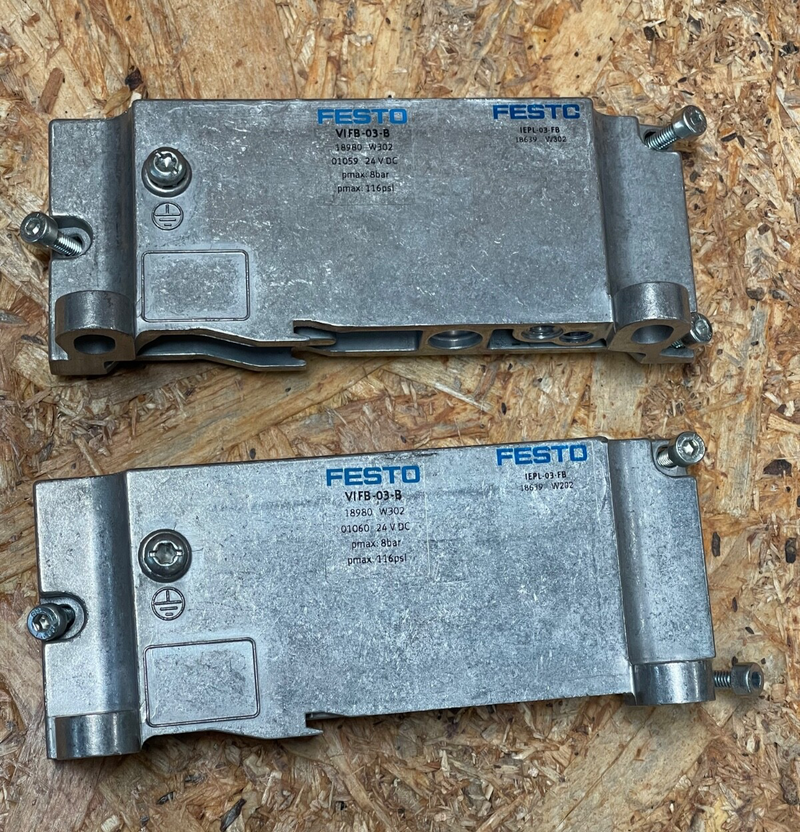 Festo – 18980 – VIFB‑03‑B Valve Terminal (Fieldbus‑Ready Modular Manifold)