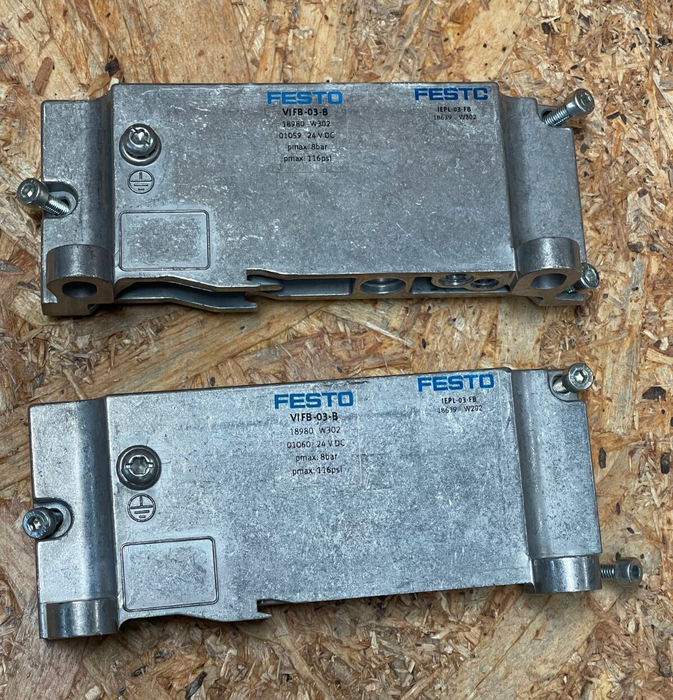 Festo – 18980 – VIFB‑03‑B Valve Terminal (Fieldbus‑Ready Modular Manifold)