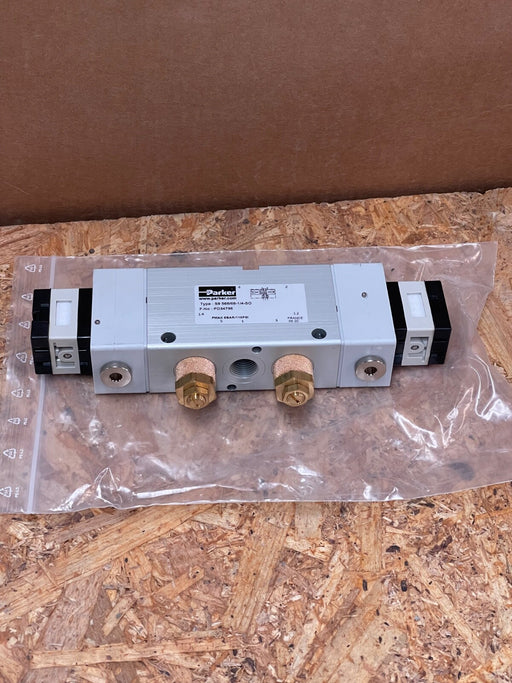 Parker - PD34796 - S9 568/68-1/4-SO 5/2 Oscillating Pneumatic Valve, G1/4” ￼