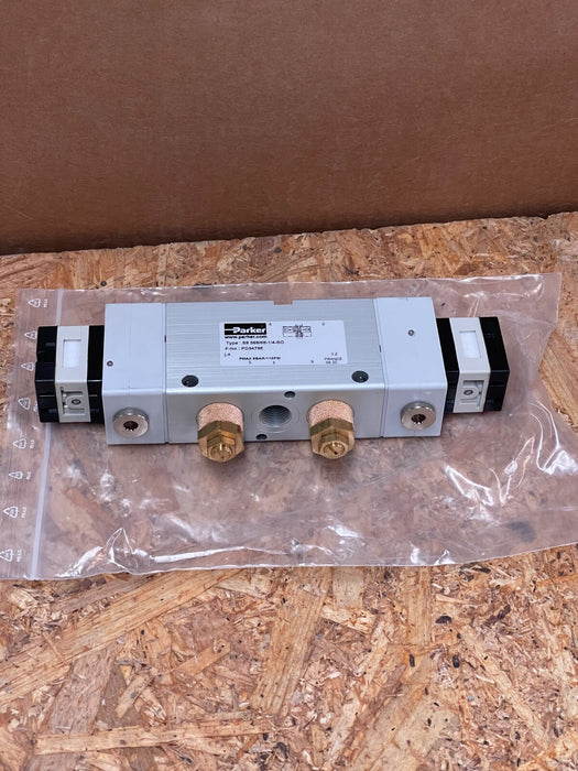 Parker - PD34796 - S9 568/68-1/4-SO 5/2 Oscillating Pneumatic Valve, G1/4” ￼