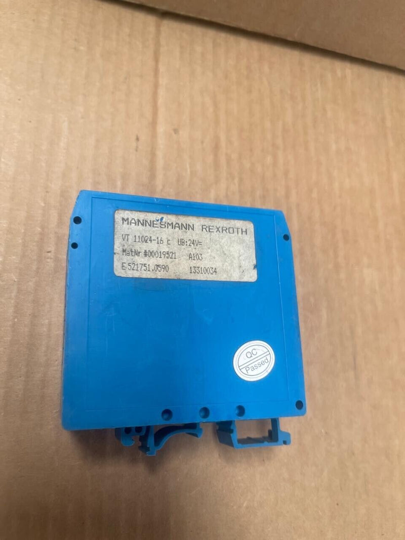 Rexroth - VT11024-16 e - R900019521 - Electric Amplifier Module