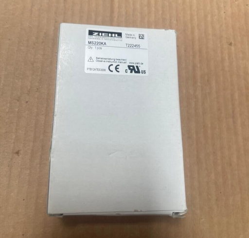 ZIEHL - MS220KA - PTC Thermistor Relay for Explosion-Protected Equipment