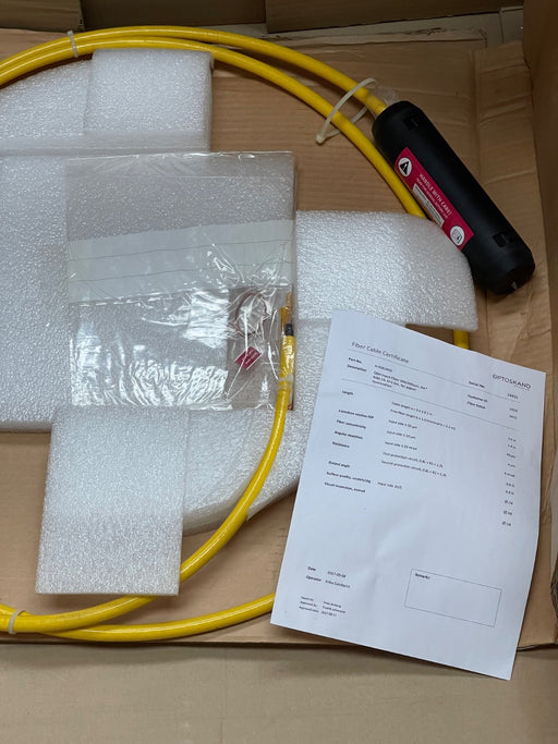 OPTOSKAND – 4‑9582X03 – QBH Input Fiber 300/400 μm, 3 m, NA 0.10, No Pigtail