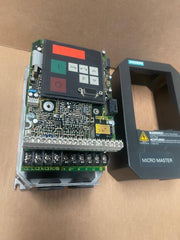 Siemens 6SE3111-5CA40 MICROMASTER VFD, 250W, 1/3-Phase, 230V AC