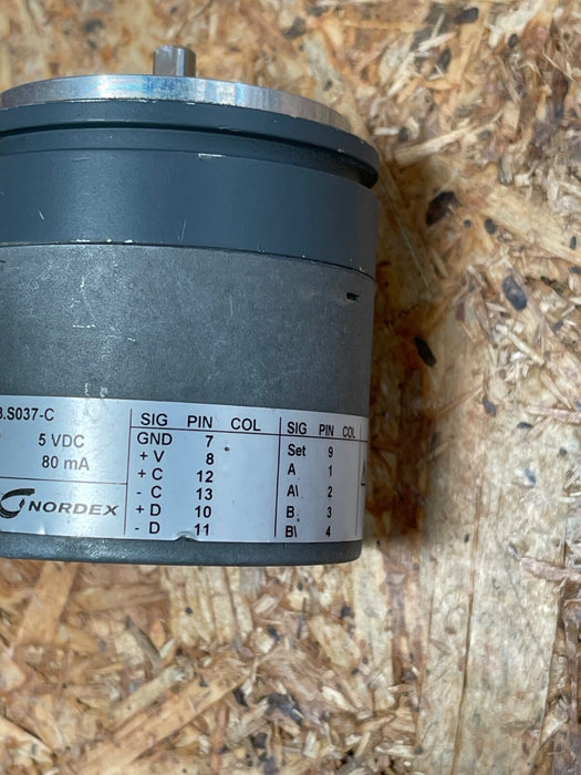 Kübler – 8.5863.0130.G303.S037‑C – Sendix 5863 SSI Multiturn Absolute Encoder