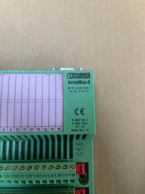 Phoenix Contact - IBS RT 24 DIO 16/16-T - I/O-Modul - 2753601