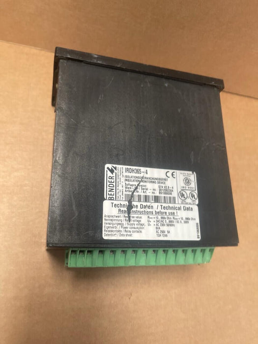 Bender - IRDH365-4 - Isolation Monitoring