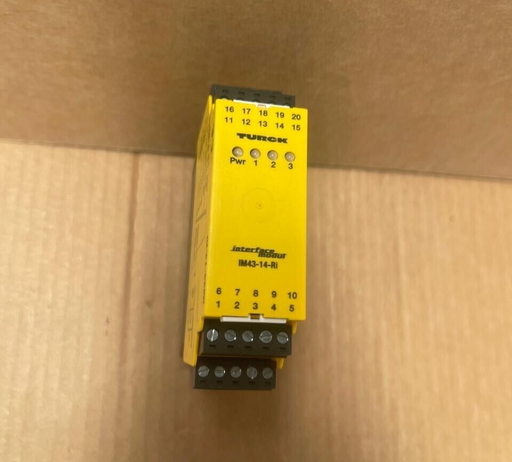 Turck - IM43-14-RI - 1-Channel Trip Amplifier, 0/4–20 mA, 0/2–10 V Inputs