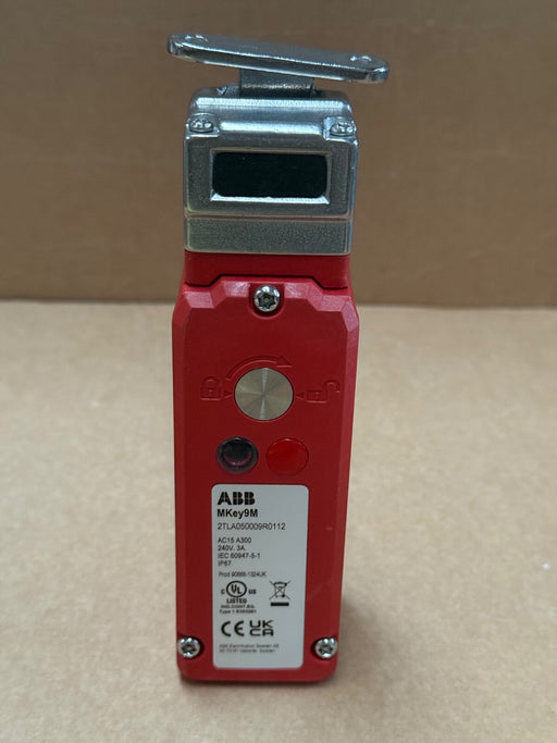 ABB – 2TLA050009R0112 (MKey9M) – Solenoid Guard Locking Interlock Switch, 24 VDC
