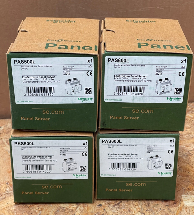 Schneider Electric - PAS600L - EcoStruxure Panel Server, Modbus Gateway, 24 V DC