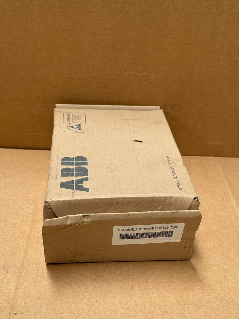 ABB – NAIO‑03F – Analog I/O Extension Module for ACS800 Drives (P/N 64669303)