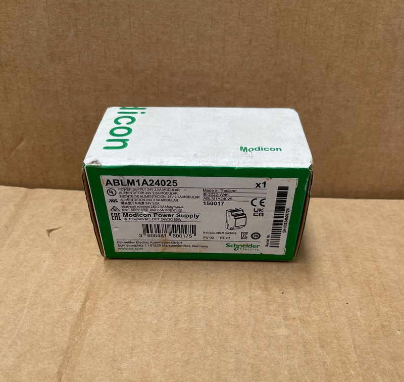 Schneider Electric – ABLM1A24025 – DIN‑Rail Power Supply, 24 V DC 2.5 A