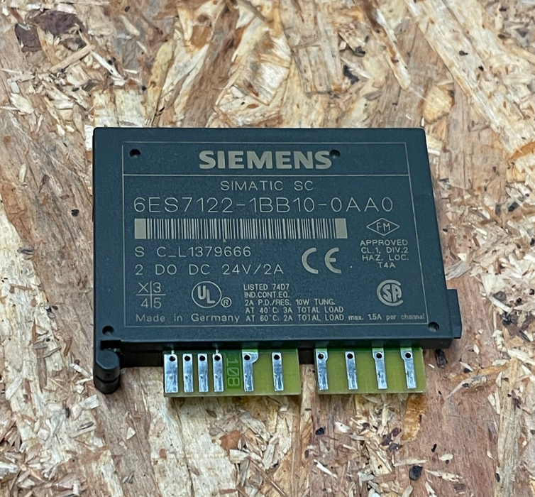Siemens – 6ES7 122‑1BB10‑0AA0 – ET 200L/SC 2‑Channel 24VDC Digital Output Module