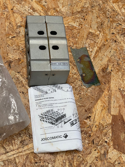 Joucomatic – 35500087 – ISO 1 Subbase Endplate Kit for 541 Series Spool Valves