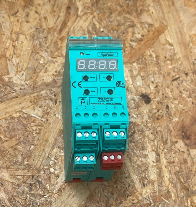 Pepperl & Fuchs – KFU8‑DW‑1.D (190149) – Rotation & Speed Monitor, SIL 2 Signal