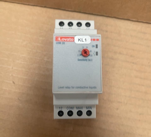 Lovato - LVM20 - 24VAC Level Relay for Conductive Liquids