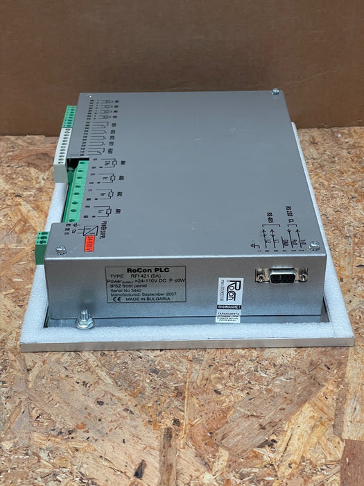 RoCon – RFI 421 – Industrial Control PLC, 24–110 VDC Input, RS232/RS485, 4AI / 4