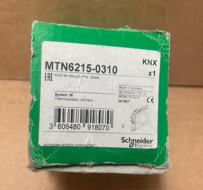 Schneider Ekectric KNX - MTN6215-0310 - KNX Multitouch Pro Black