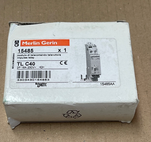 Merlin Gerin – 15485 TL C40 – Miniature Circuit Breaker 1P + N 16 A 230/240 V