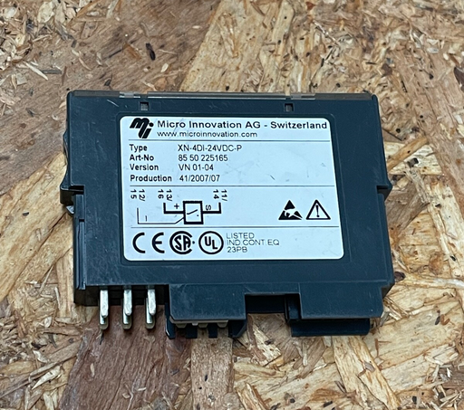 Micro Innovation – XN‑4DI‑24VDC‑P (8550225165) – 4‑Channel PNP Digital Input