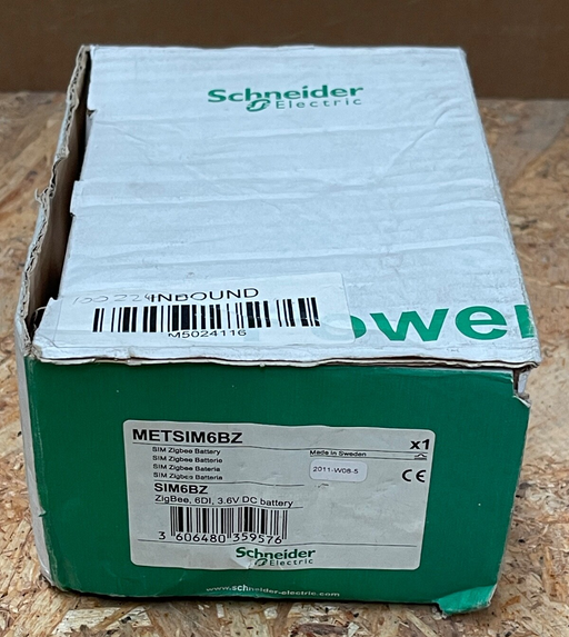 Schneider Electric – METSIM6BZ – METSIM 6‑BZ ZigBee Battery‑Powered I/O Module
