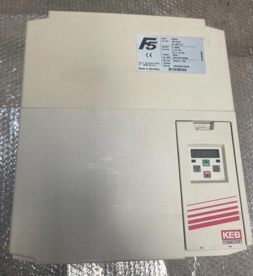 KEB COMBIVERT F5 20F5A1H-Y00F Drive Controller 37kW - 1007 Hours Runtime