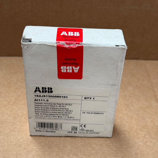 ABB – AI111.0 (1SAJ613000R0101) – Analog Input Module for UMC100.3