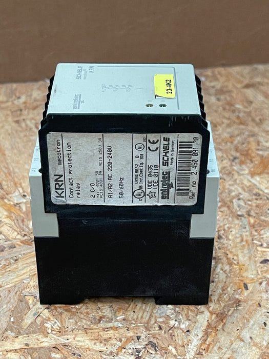 Entrelec Schiele – 2.450.091.00 – Mecotron Contact Protection / Monitoring Relay