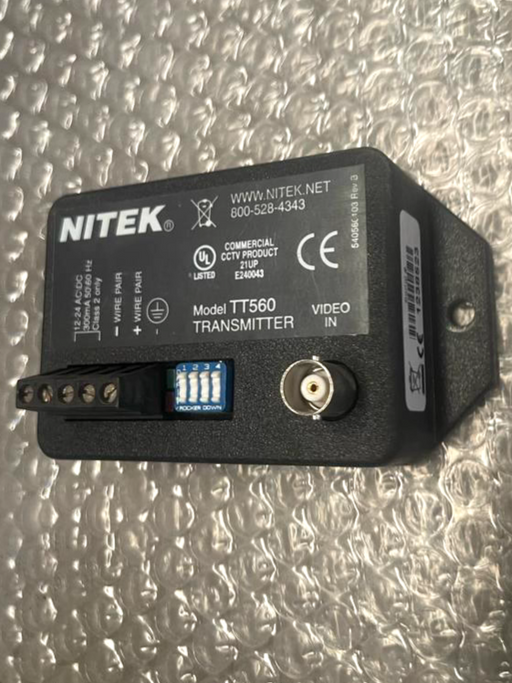 NITEK TT560 Video Safety Tech