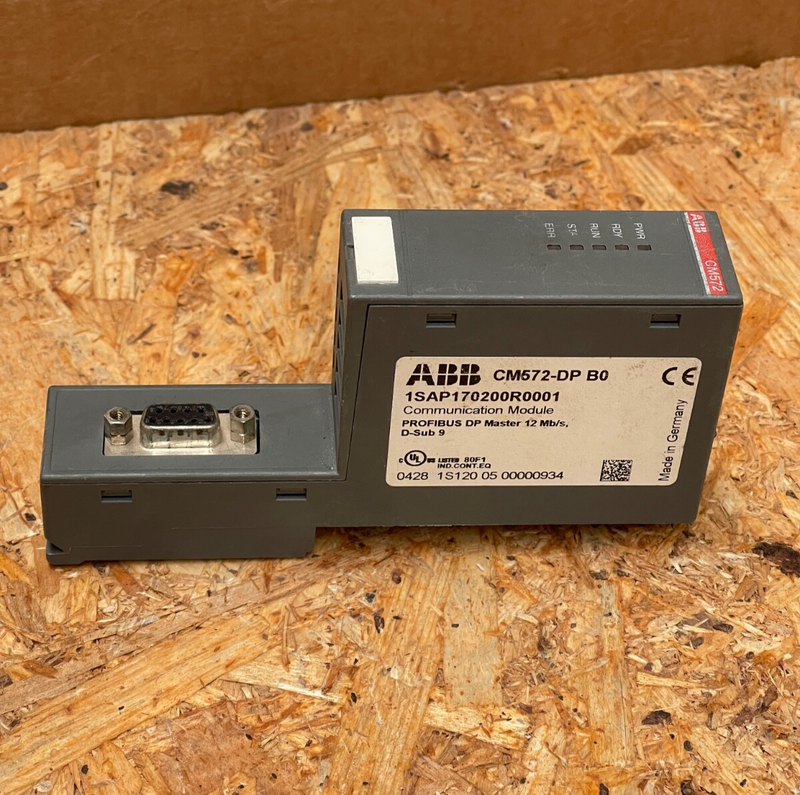 ABB – CM572‑DP B0 – PROFIBUS‑DP Communication Module AC500 PLC (1SAP170200R0001)
