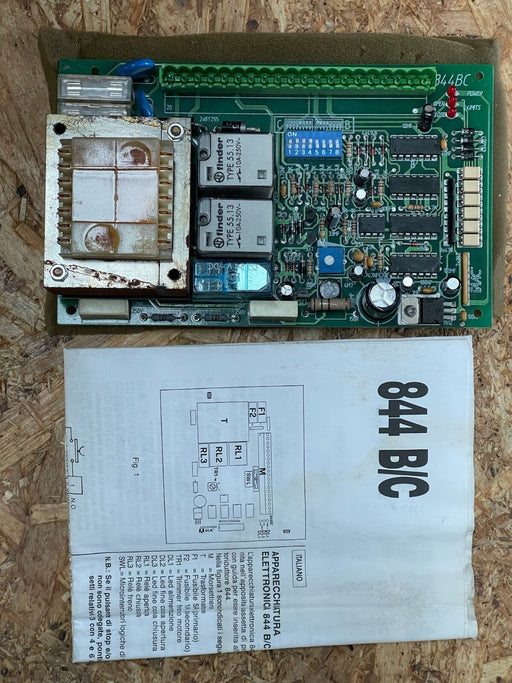 FAAC – 844BC – Rack & Pinion Compact Slide Gate Operator (120 VAC/230 VAC)