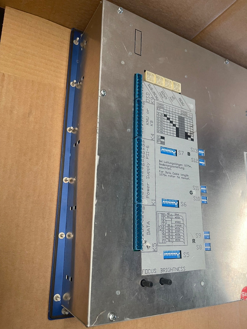 Gecma – Challenger 18I‑FMO – Intrinsically Safe 19″ Display Terminal ATEX Zone 1