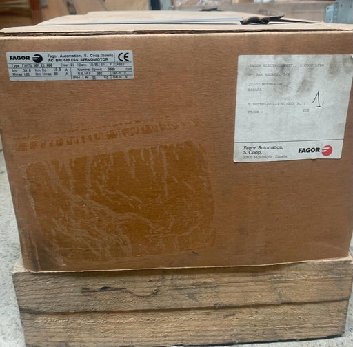 FAGOR - FXM75.30A.E1.000 - AC BRUSHLESS SERVOMOTOR 3000rpm