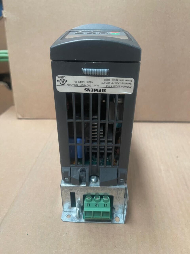 Siemens - 6SE6420-2UD21-5AA1 - MICROMASTER 420 VFD, 1.5 kW, with Filter