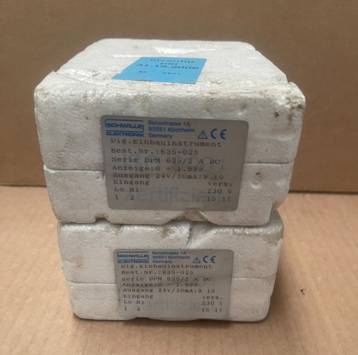 Schwille – DPM 635 – Digital Panel Meter/Indicator (48 × 96 mm)