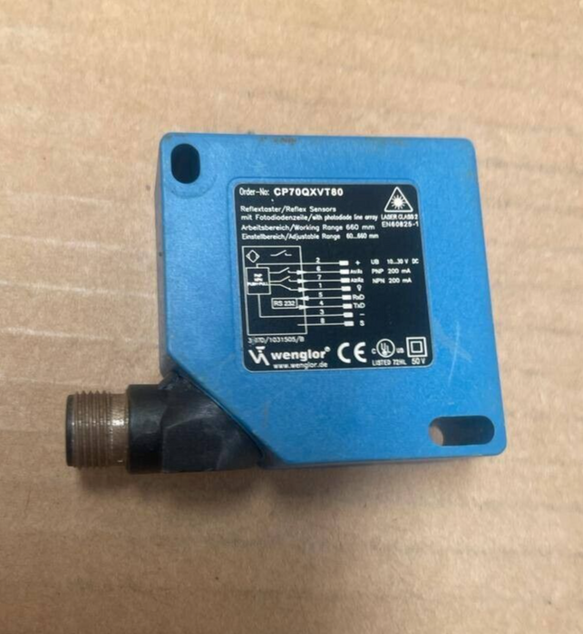 Wenglor CP70QXVT80 Reflexsensor
