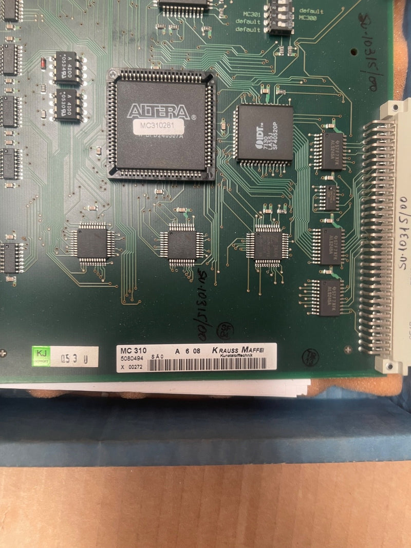 KraussMaffei – MC310 5080494 – MC 310 Controller Card / PLC Module