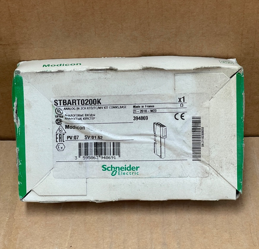 Schneider Electric – STBART0200K – Modicon STB Standard Analog Input Kit